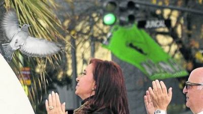 Cristina cruz� a la Iglesia: �No tenemos una sociedad enfrentada�