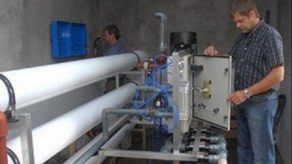 Una m�quina de �ltima generaci�n llevar� agua potable