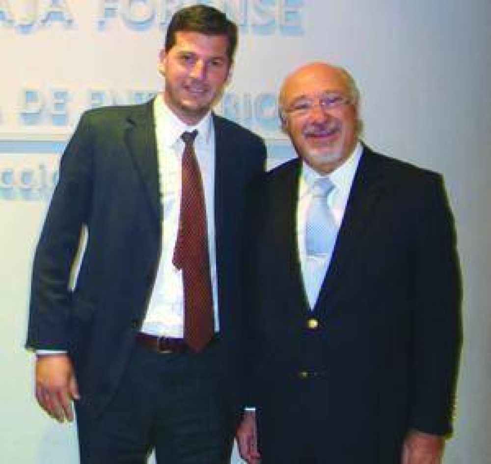 El doctor Federik disert�, con di�logo cl�sico de su estilo, sobre �La Ley Penal y la Inseguridad�