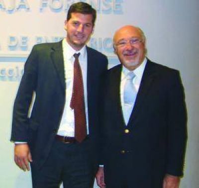 El doctor Federik disert�, con di�logo cl�sico de su estilo, sobre �La Ley Penal y la Inseguridad�