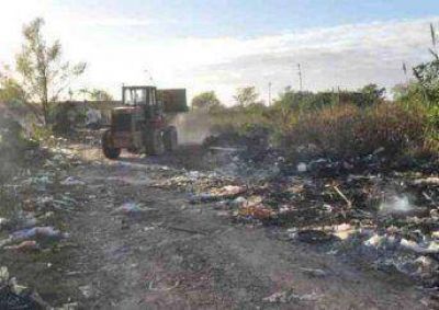 Limpiaron el basural en avenida Paysand�