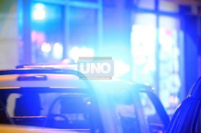 Chocaron dos motos en el ingreso a Colonia Avellaneda