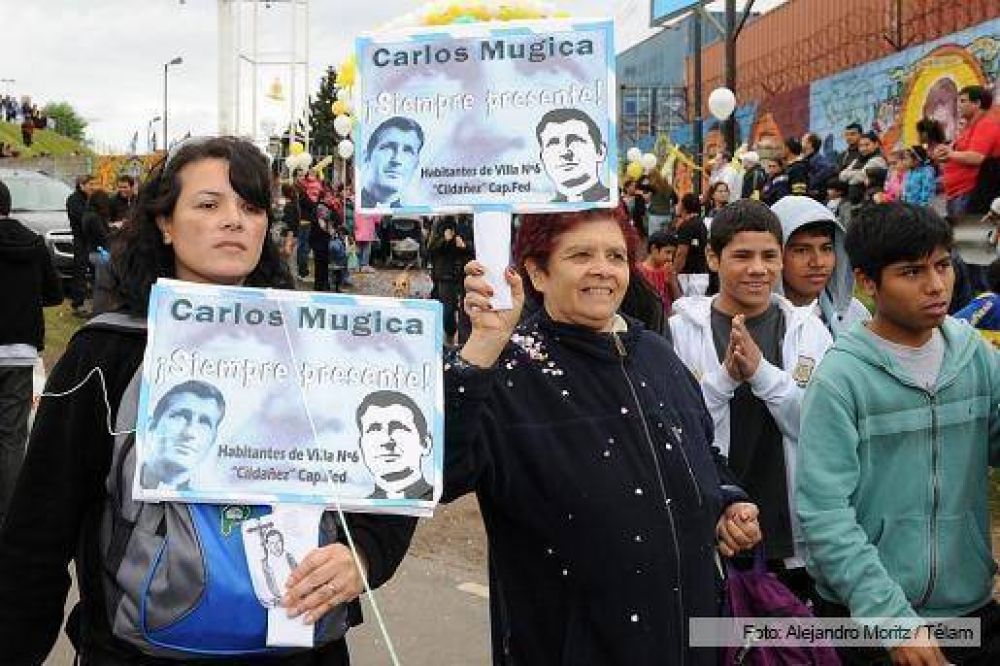 La Villa 31 record� al padre Carlos Mugica a 40 a�os de su asesinato