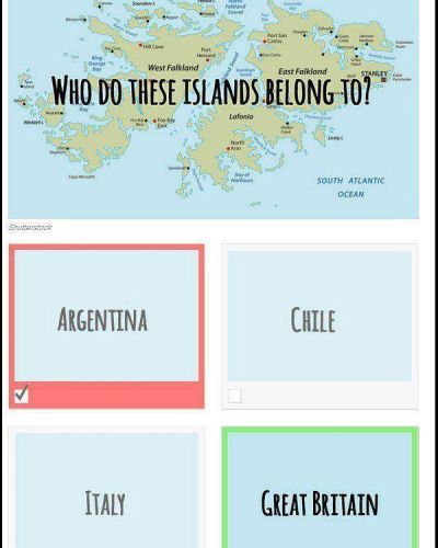 Publican un pol�mico test sobre Am�rica Latina que dice que las Malvinas son brit�nicas