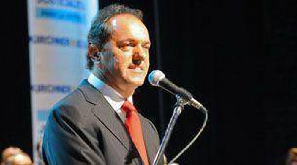 Scioli: "Se juega la importancia de proteger lo que se ha avanzado"
