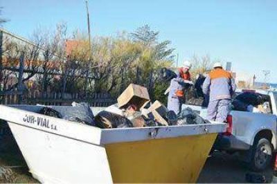 A pesar del paro, se cumple con el servicio de recolecci�n de residuos