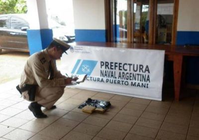 Secuestraron marihuana y detuvieron a un hombre en Corpus