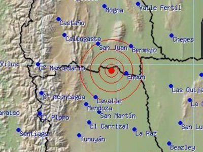 Tembl� en el norte de Mendoza