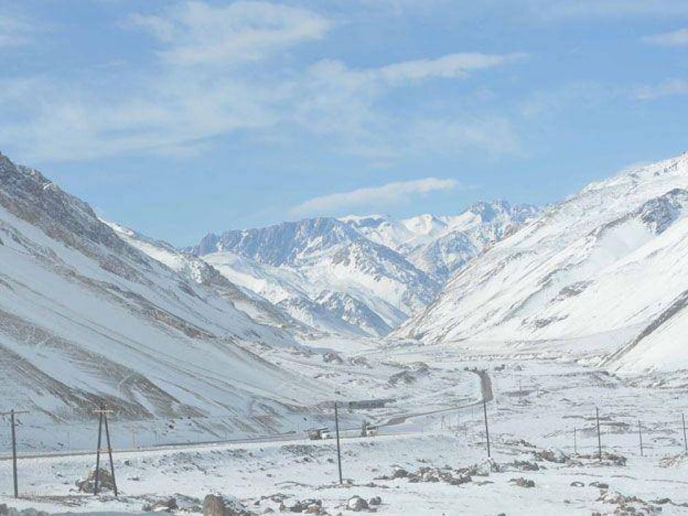 Esperan una mayor ca�da de nieve en Mendoza por el fen�meno El Ni�o