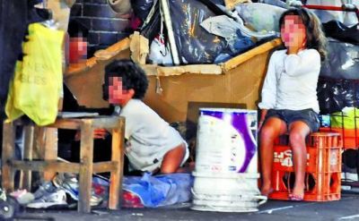 No hay registros en la Ciudad de cu�ntos menores viven en la calle