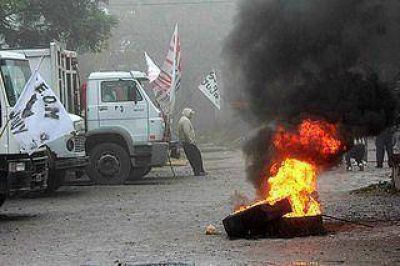 Recolectores de residuos cumplen paro en San Salvador de Jujuy