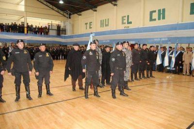 Se realiz� el acto central por el d�a de la Polic�a de Tierra del Fuego