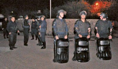 Por la muerte del joven apu�alado en una plaza hubo una batalla campal