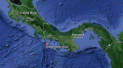 Un sismo de magnitud 6,8 se registr� frente a las costas de Panam�