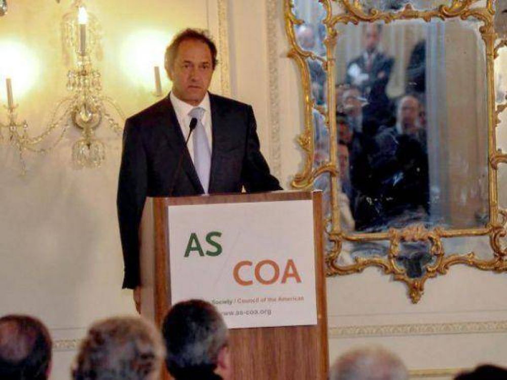2015: Scioli prepara una gira por Europa
