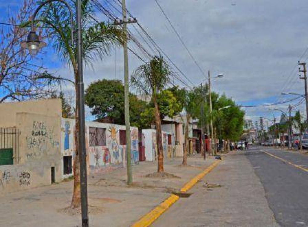 San Fernando lleva adelante mejoras integrales en la calle Alvear y su entorno 