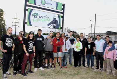 Ferraresi inaugur� una pista para �Bikers� en Wilde
