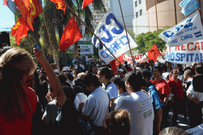 Nueva marcha de la Multisectorial contra el ajuste y la represi�n
