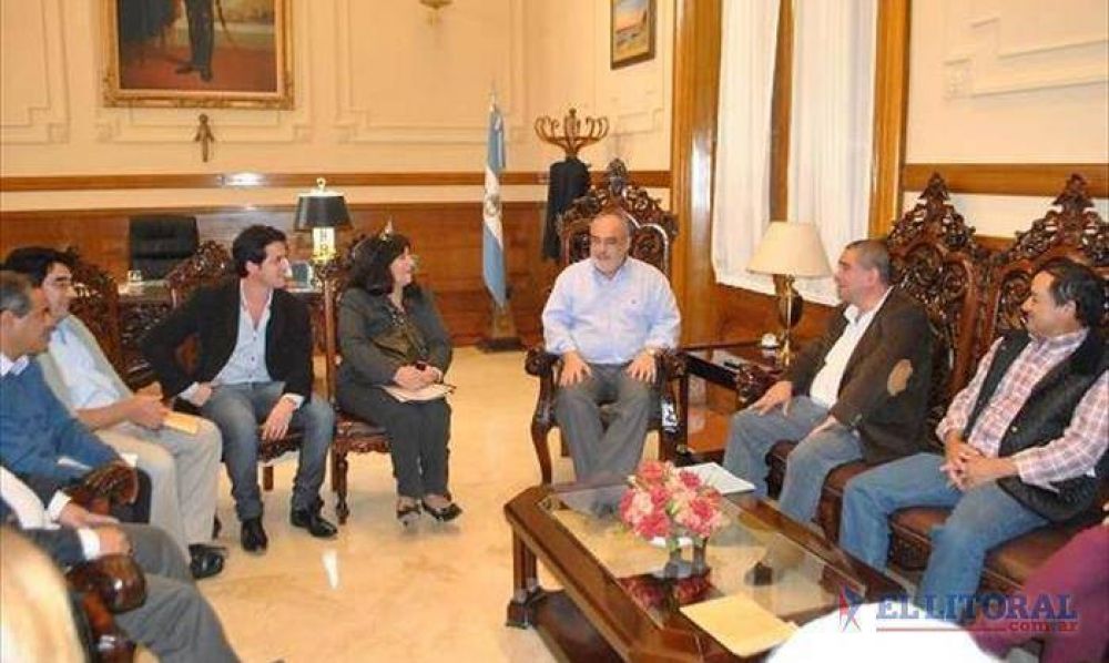 Empedrado llev� sus inquietudes a una audiencia con el Gobernador