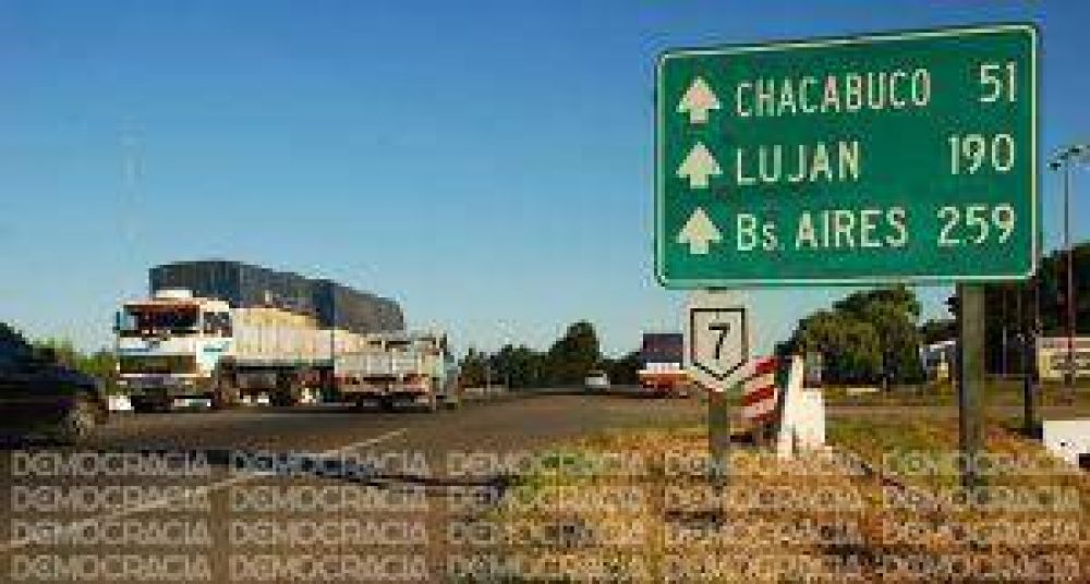 Un muerto y varios heridos en dos accidentes en la Ruta 7