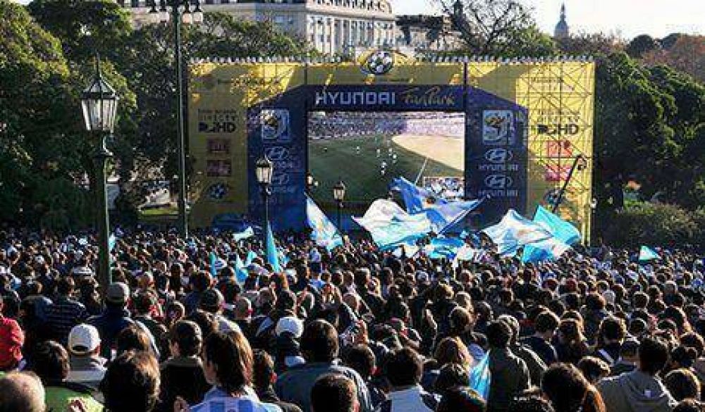 Colocar�n pantallas gigantes para ver el Mundial