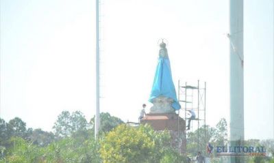 Comenz� la restauraci�n de la imagen de la Virgen