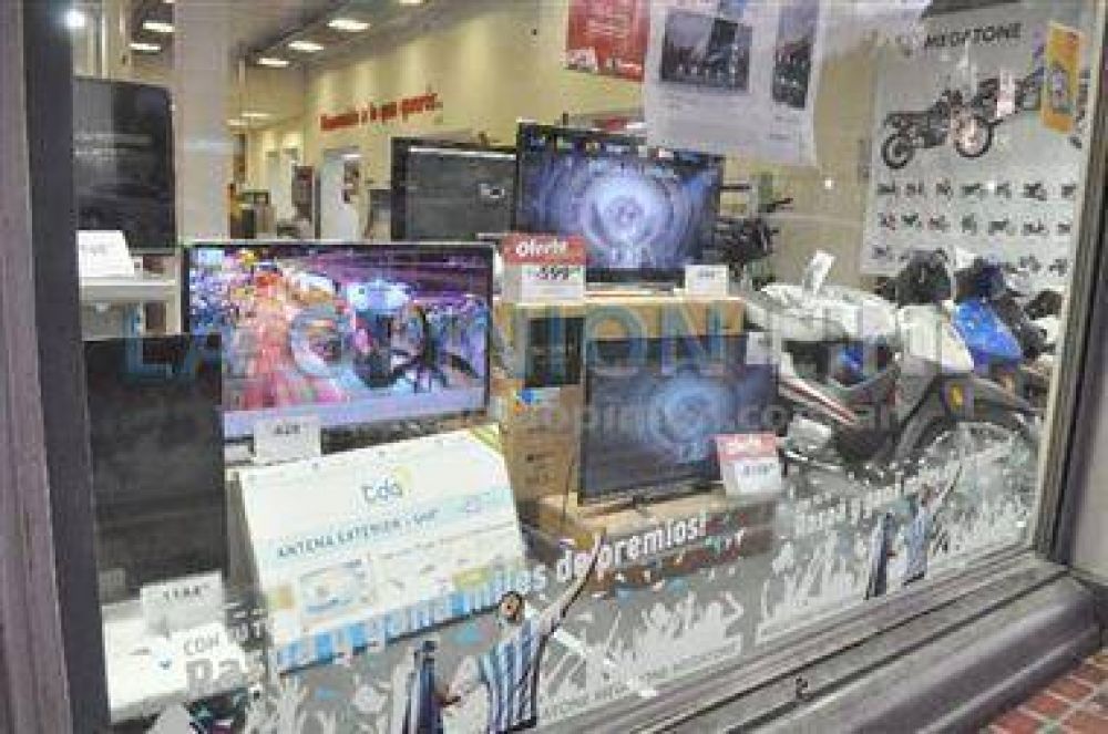 El Mundial dispar� la venta de televisores