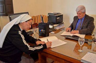 El Hogar San Justo recibi� el apoyo econ�mico del Municipio de San Fernando 