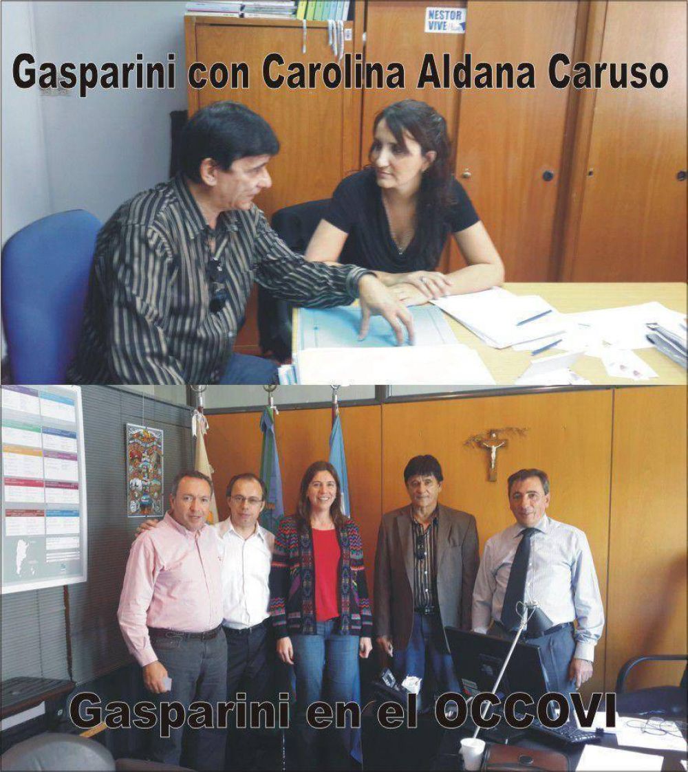 Importantes gestiones del Intendente Municipal Juan Carlos Gasparini