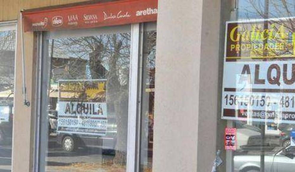 Ciudad: Cae el alquiler de locales comerciales