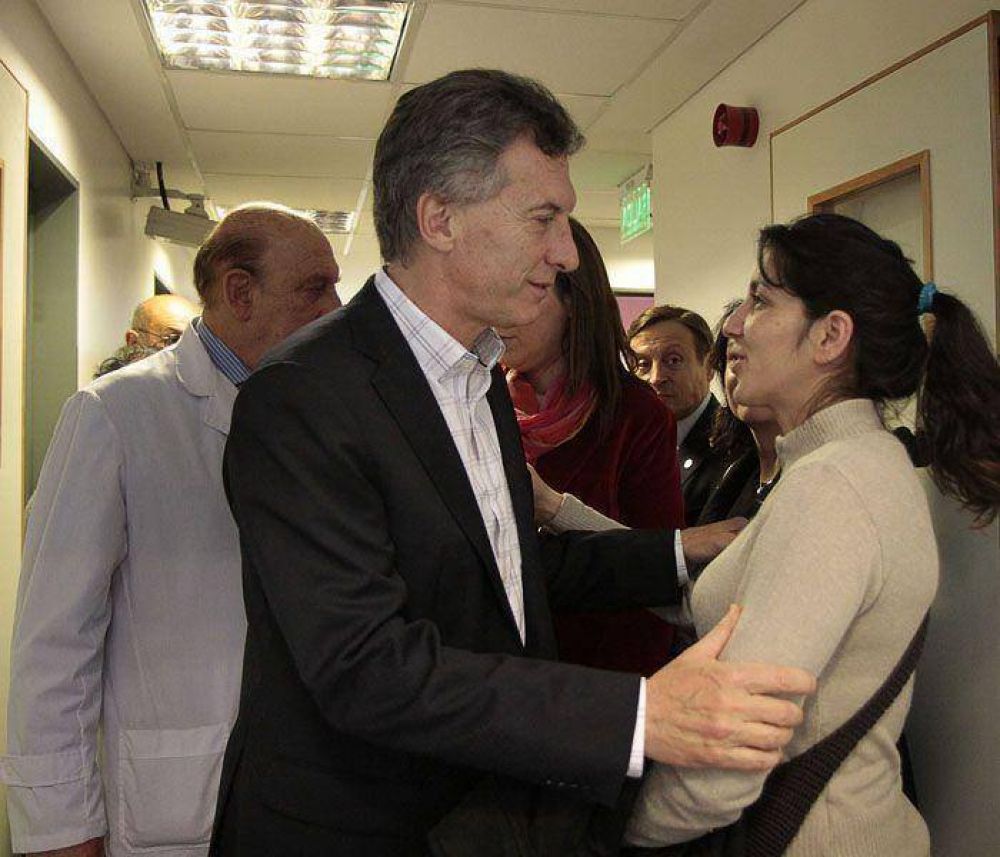 Macri: �Vamos a seguir fortaleciendo la red de atenci�n primaria de la salud�