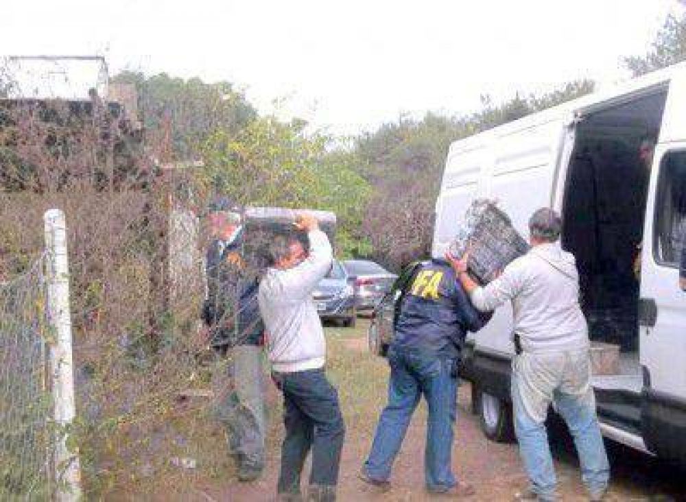 Secuestraron cuatro toneladas de marihuana en Ramallo