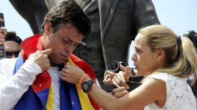 Esposa de Leopoldo L�pez: 
