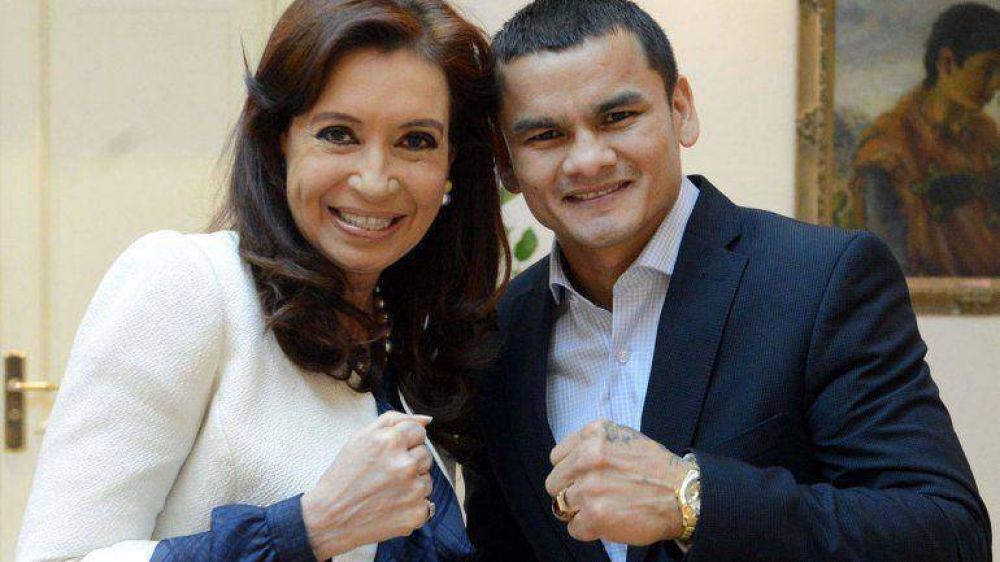Cristina Kirchner recibi� al 