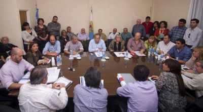 La conducci�n provincial hace una radiograf�a de los departamentos