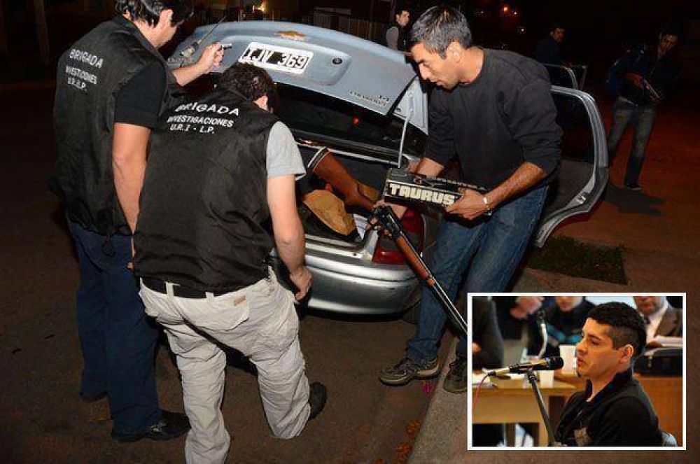 Asesinato: detuvieron al supuesto autor material, secuestraron dos armas y se refuerza la hip�tesis de un crimen por encargo