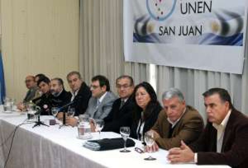 Con 10 fuerzas, ya est� en marcha UNEN en San Juan