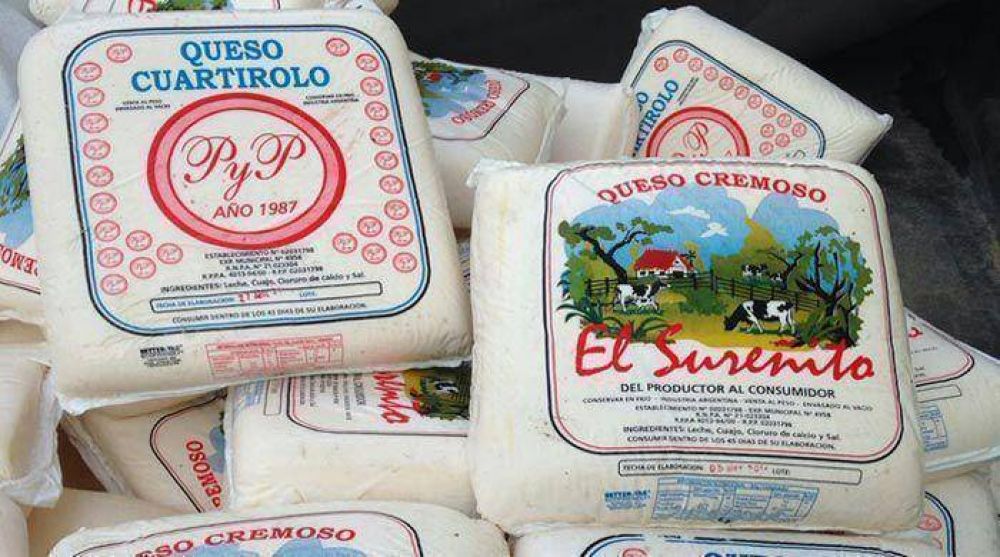 Decomisaron m�s de 400 kilos de queso de una f�brica clandestina