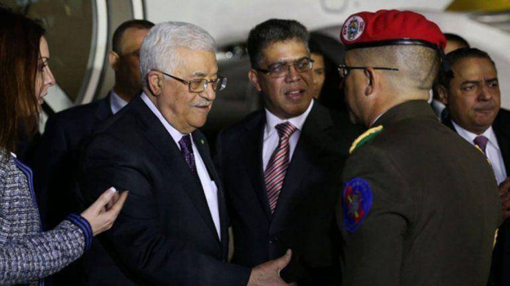 Abbas consolida su alianza con el chavismo en visita de dos d�as