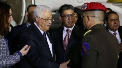 Abbas consolida su alianza con el chavismo en visita de dos d�as