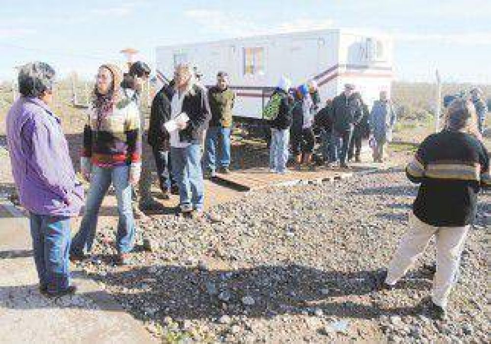 Vecinos resistieron el traslado del m�vil odontol�gico 