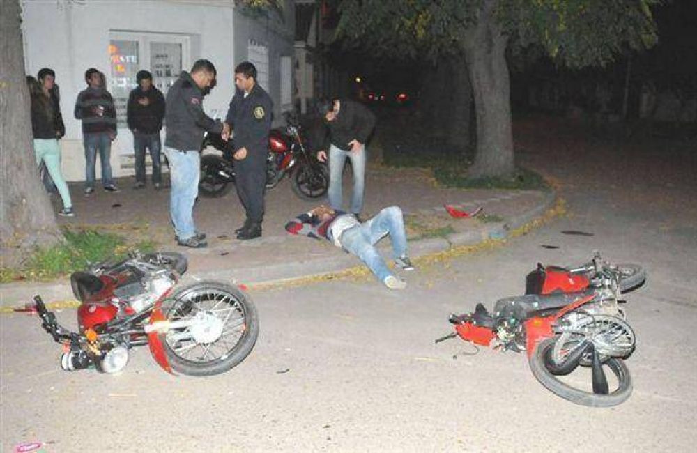 Se produjo un accidente en la esquina de Del Campo y Guti�rrez