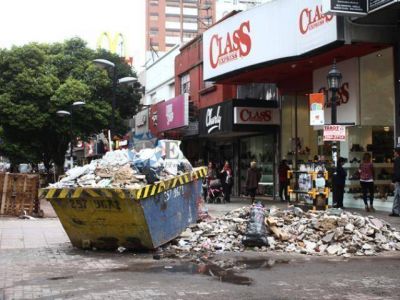Aclaran por obras en peatonal