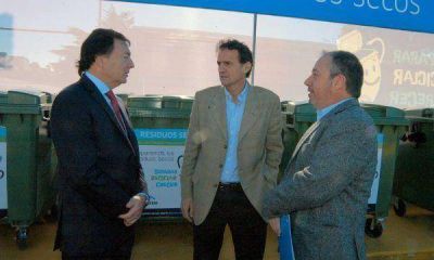 San Mart�n inaugur� nuevos puntos verdes en tres sucursales de una cadena de supermercados