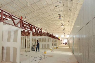 Tramo final para la obra del Mercado Norte que se inaugurar� en el mes de agosto