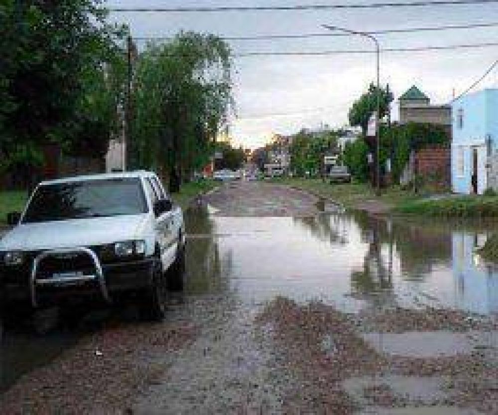 El temporal complic� en el aut�dromo y en la ciudad
