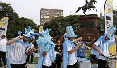 Buenos Aires empieza a palpitar el Mundial