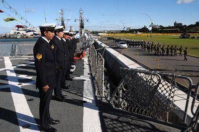 La Armada Argentina celebr� con un acto su 200� aniversario