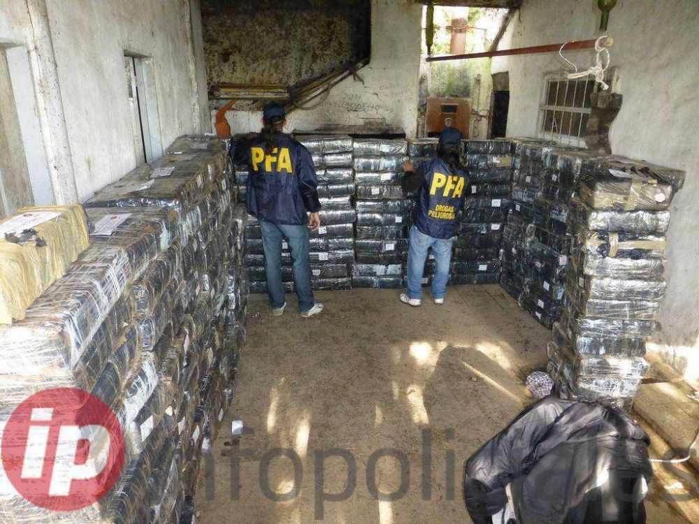 Operativo T�a del Norte II: PFA secuestr� 4 toneladas de marihuana