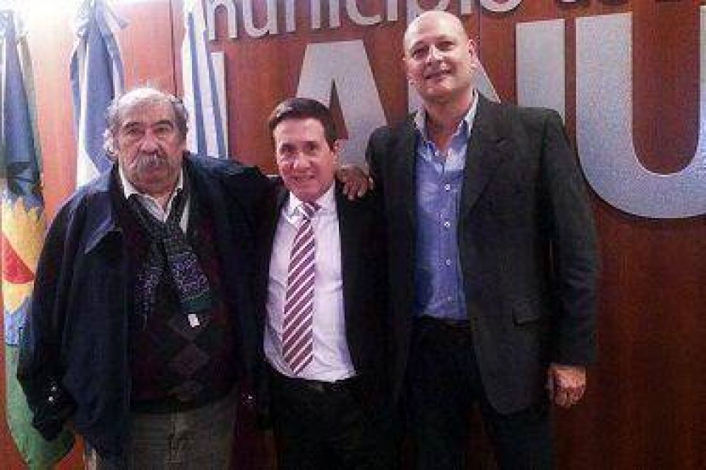 Dar�o D�az P�rez recibi� al titular del STML, Miguel Pedelhez